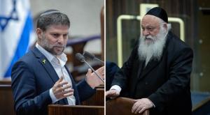 סמוטריץ וגולדקנופף צילום: פלאש 90 וקאנבה חדשות